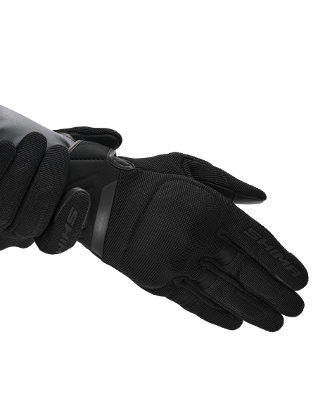 SHIMA SONIC BLACK WOMEN'S MOTO GLOVES