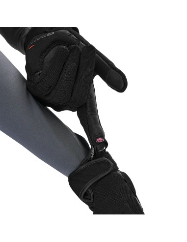 SHIMA SONIC BLACK WOMEN'S MOTO GLOVES