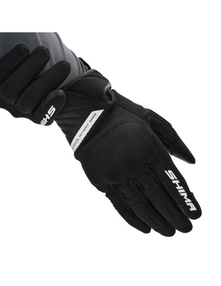 SHIMA ЖЕНСКИЕ МОТОПЕРЧАТКИ SONIC BLACK/WHITE