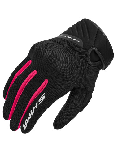 SHIMA SONIC PINK WOMEN'S MOTO GLOVES