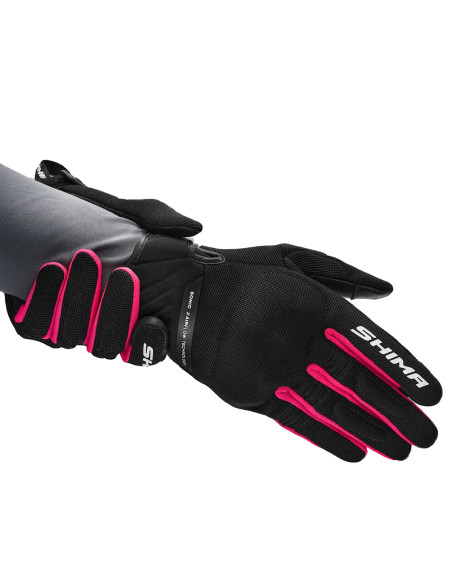 SHIMA SONIC PINK MOTERIŠKOS MOTO PIRŠTINĖS