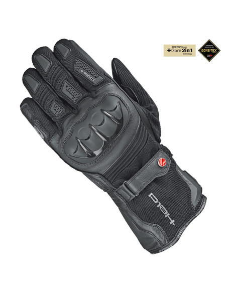 HELD SAMBIA GORE-TEX®  2in1 BLACK MOTERIŠKOS MOTO PIRŠTINĖS