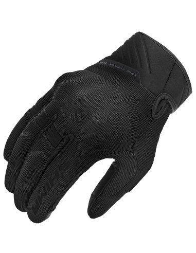 SHIMA SONIC BLACK MOTO GLOVES