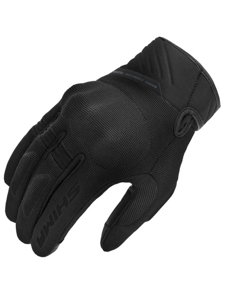 SHIMA SONIC BLACK MOTO PIRŠTINĖS