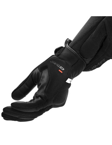 SHIMA SONIC BLACK/WHITE MOTO GLOVES