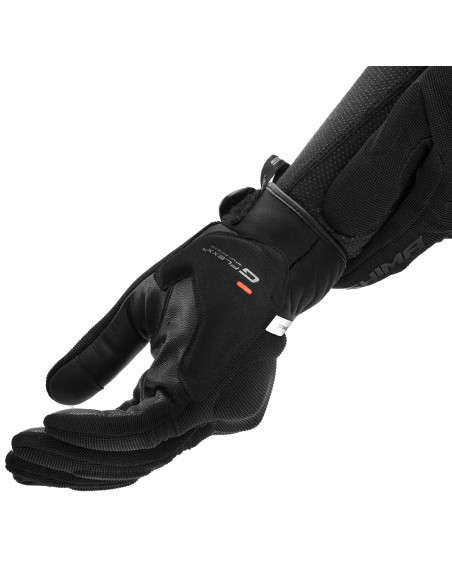 SHIMA SONIC BLACK/WHITE MOTO GLOVES