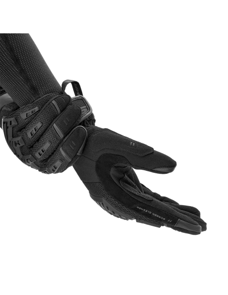 SHIMA STREAM VENT BLACK WOMEN'S MOTO GLOVES