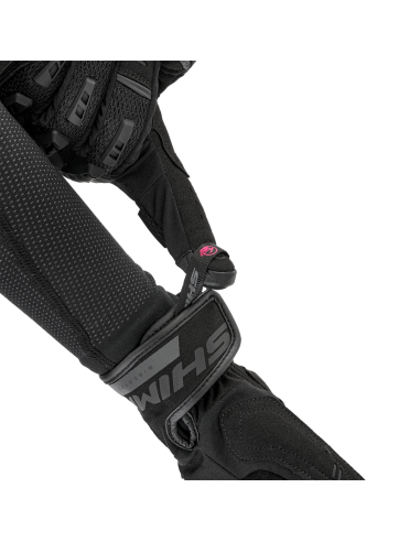 SHIMA STREAM VENT BLACK WOMEN'S MOTO GLOVES