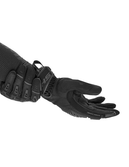 SHIMA STREAM VENT BLACK MOTO GLOVES