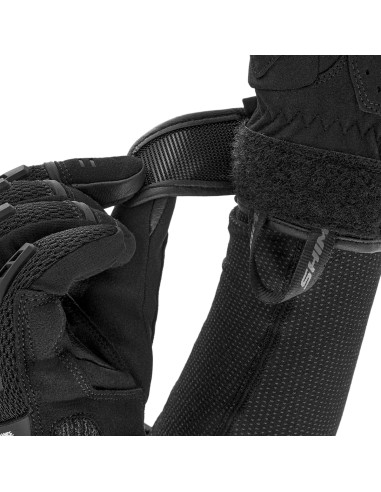 SHIMA STREAM VENT BLACK MOTO PIRŠTINĖS
