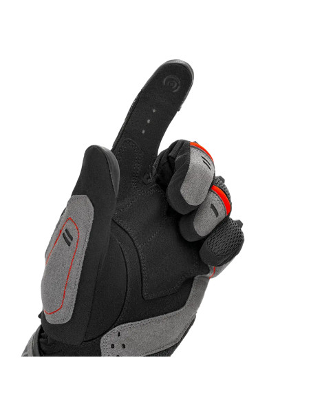 SHIMA STREAM VENT RED MOTO GLOVES