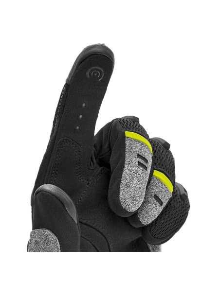 SHIMA STREAM VENT YELLOW FLUO MOTO GLOVES