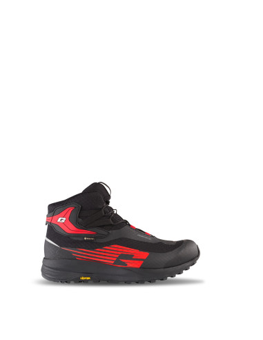 GAERNE G.XENON GORE-TEX® BLACK/RED SHORT MOTO BOOTS