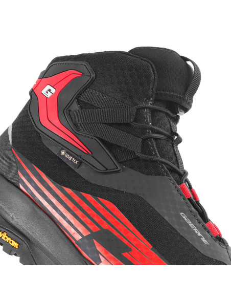 GAERNE КОРОТКИЕ МОТОБОТИНКИ G.XENON GORE-TEX® ЧЕРНЫЙ/КРАСНЫЙ