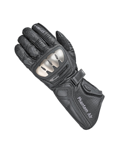 HELD PHANTOM AIR BLACK MOTO GLOVES