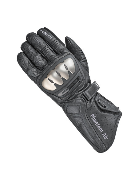 HELD PHANTOM AIR BLACK MOTO GLOVES