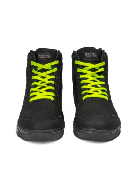 REBELHORN ГОРОДСКИЕ ЧЕРНЫЕ КОРОТКИЕ МОТОСАПОГИ