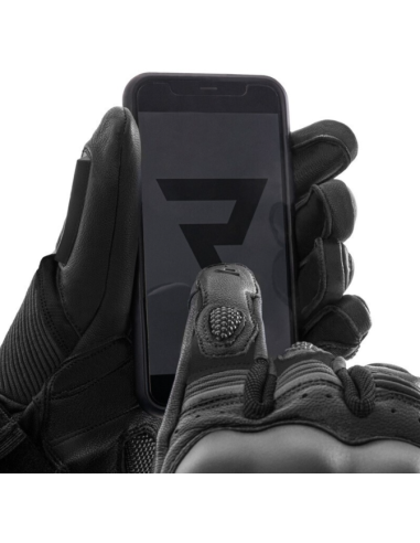 REBELHORN RANGE BLACK MOTO PIRŠTINĖS