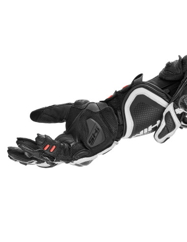 SHIMA RS-3 WHITE WOMEN'S MOTO GLOVES