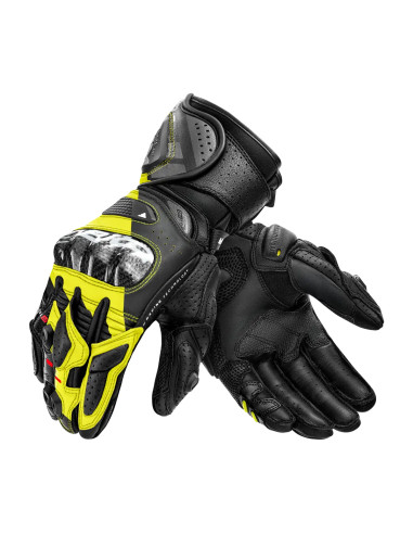 SHIMA RS-3 YELLOW MOTO GLOVES