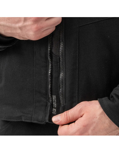 SHIMA GIRO BLACK MOTO JACKET