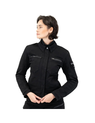 SHIMA ЖЕНСКАЯ МОТОКУРТКА GIRO BLACK