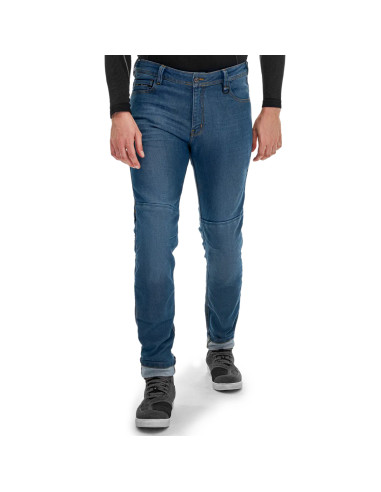 SHIMA RIDGE BLUE MOTO JEANS