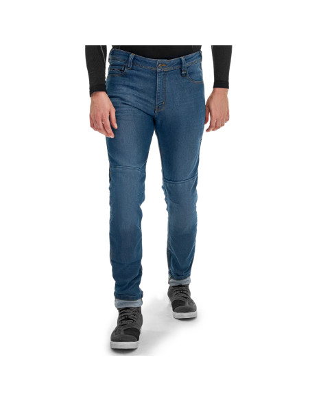 SHIMA RIDGE BLUE MOTO JEANS