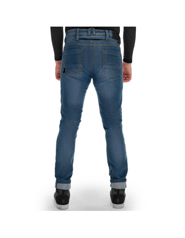SHIMA RIDGE BLUE MOTO JEANS
