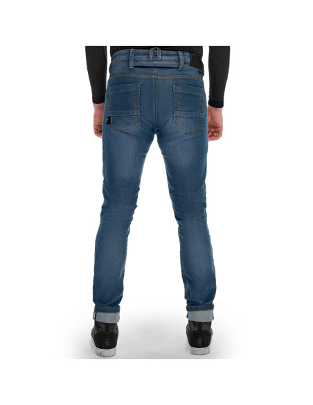 SHIMA RIDGE BLUE MOTO JEANS