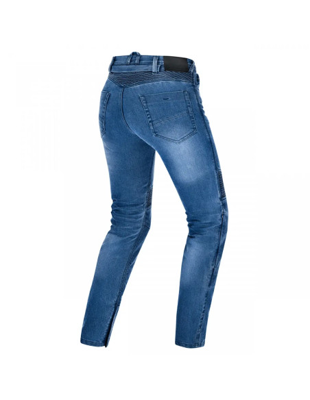 SHIMA ZENITH BLUE WOMEN'S MOTO JEANS