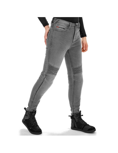 SHIMA ZENITH GREY MOTERIŠKI MOTO DŽINSAI