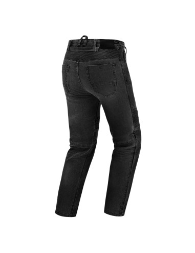 SHIMA ZENITH BLACK MOTO JEANS