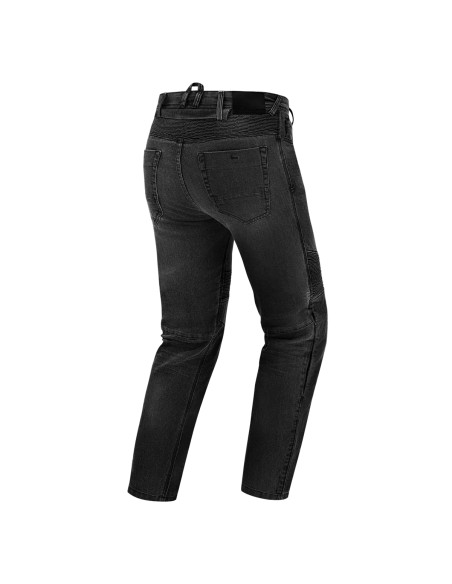 SHIMA ZENITH BLACK MOTO JEANS
