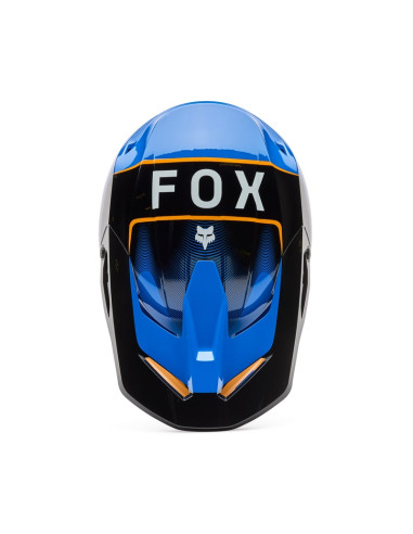 FOX V1 COLLECT BLUE CROSS MOTO HELMET