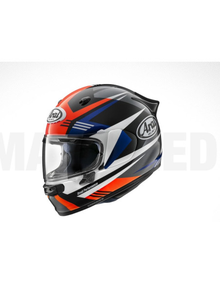 ARAI QUANTIC MARK RED SPORTINIS/UŽDARAS MOTO ŠALMAS