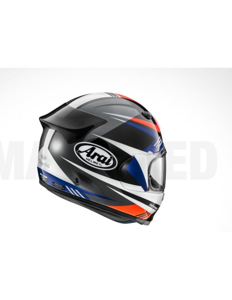 ARAI QUANTIC MARK RED SPORTINIS/UŽDARAS MOTO ŠALMAS