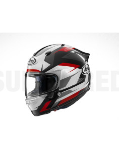ARAI QUANTIC SUPRA RED SPORTS/INDOOR MOTORCYCLE HELMET