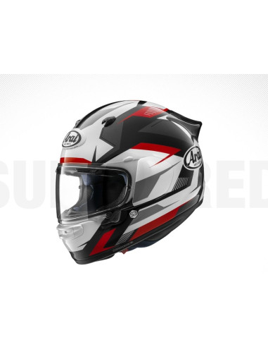 ARAI QUANTIC SUPRA RED SPORTINIS/UŽDARAS MOTO ŠALMAS