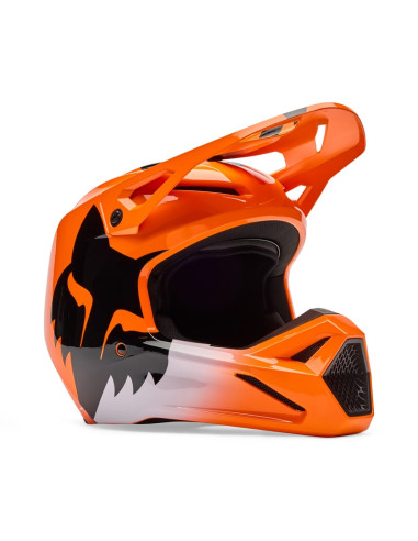 FOX V1 SHIELD FLUO ORANGE КРОССОВЫЙ МОТОШЛЕМ