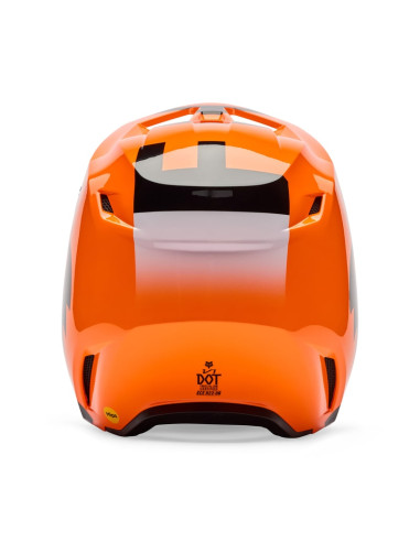 FOX V1 SHIELD FLUO ORANGE КРОССОВЫЙ МОТОШЛЕМ
