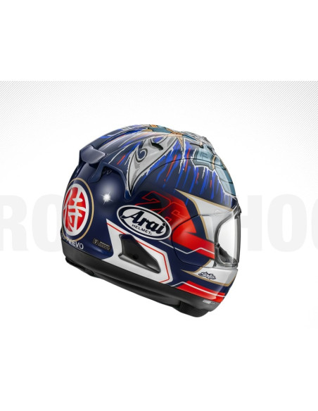 ARAI RX-7V EVO PEDROSA SHOGUN SPORTS/INDOOR MOTORCYCLE HELMET