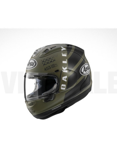 ARAI RX-7V EVO MVK OAKLEY SPORTINIS/UŽDARAS MOTO ŠALMAS