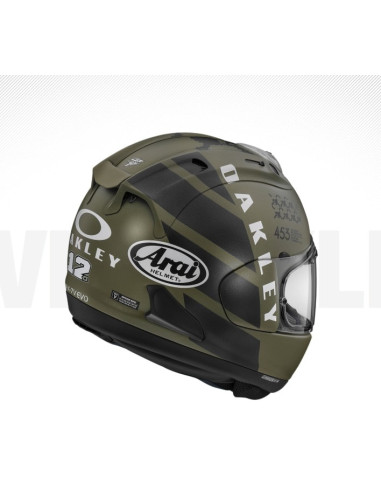 ARAI RX-7V EVO MVK OAKLEY SPORTINIS/UŽDARAS MOTO ŠALMAS