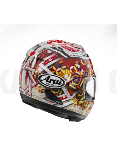 ARAI RX-7V EVO NAKAGAMI GP3 SPORTS/CLOSED MOTORCYCLE HELMET