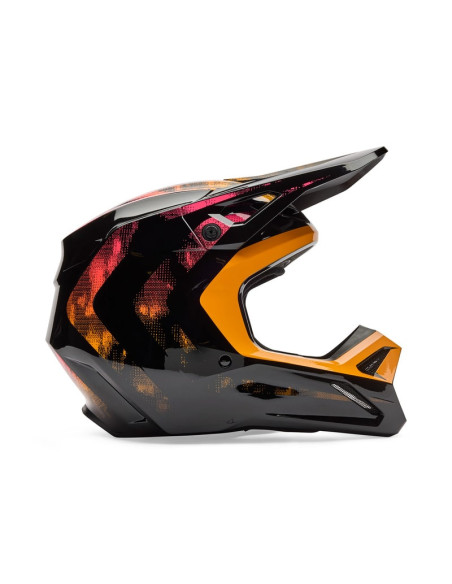 FOX VAIKIŠKAS V1 KAIROS TANGERINE KROSINIS MOTO ŠALMAS