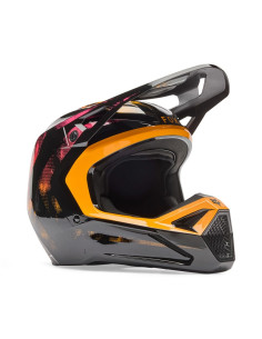FOX VAIKIŠKAS V1 KAIROS TANGERINE KROSINIS MOTO ŠALMAS