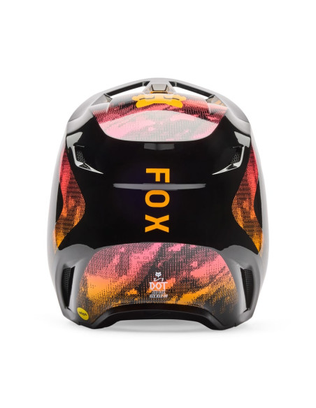 FOX VAIKIŠKAS V1 KAIROS TANGERINE KROSINIS MOTO ŠALMAS