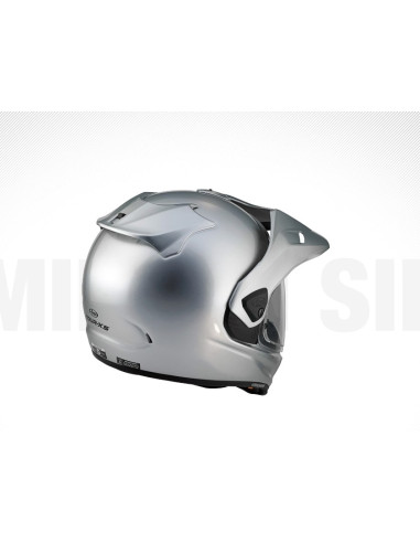 ARAI TOUR-X5 ALUMINIUM SILVER CROSS MOTO HELMET