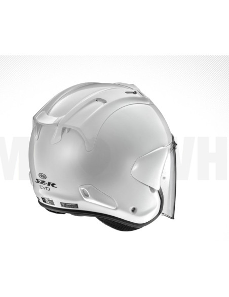 ARAI SZ-R EVO DIAMOND WHITE ATVIRAS MOTO ŠALMAS
